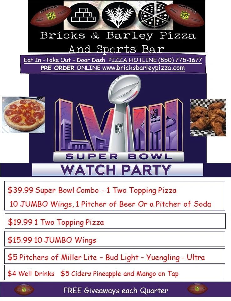 Bricks and Barley Pizza in Panama City Beach, Florida